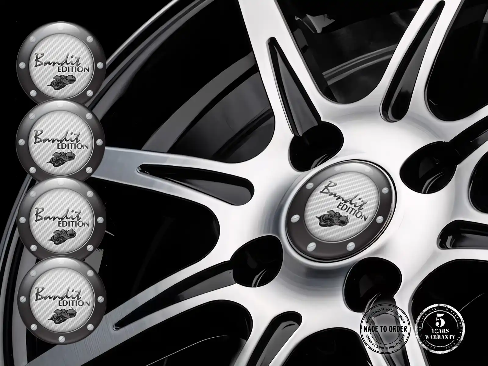 Decals on Wheels Silicone Sticker Edition